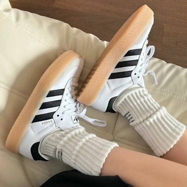 現貨Adidas oringinals 厚底Samba餅乾鞋