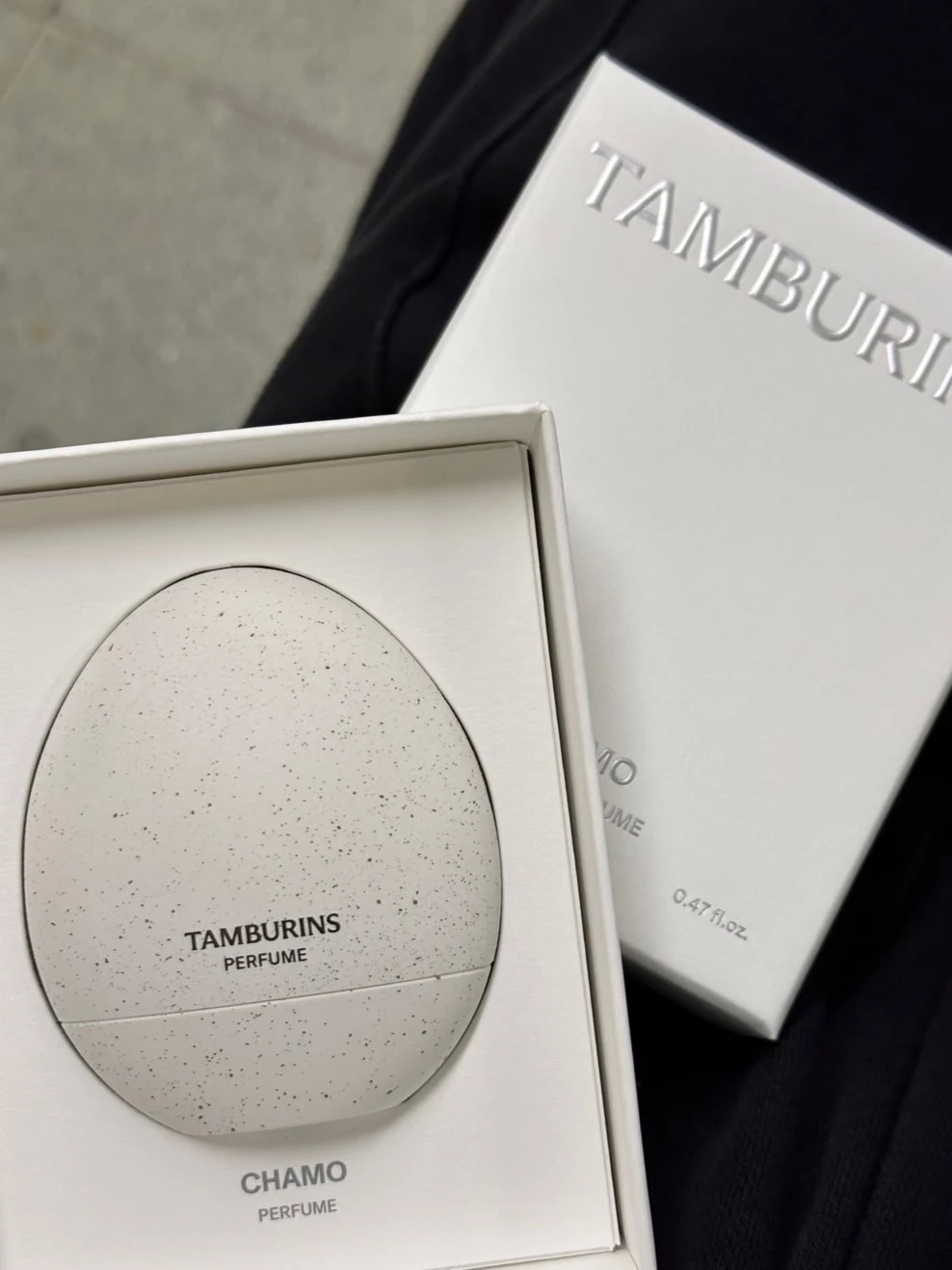 Tamburins蛋形香水14ml(Blue Hinoki /Chamo)