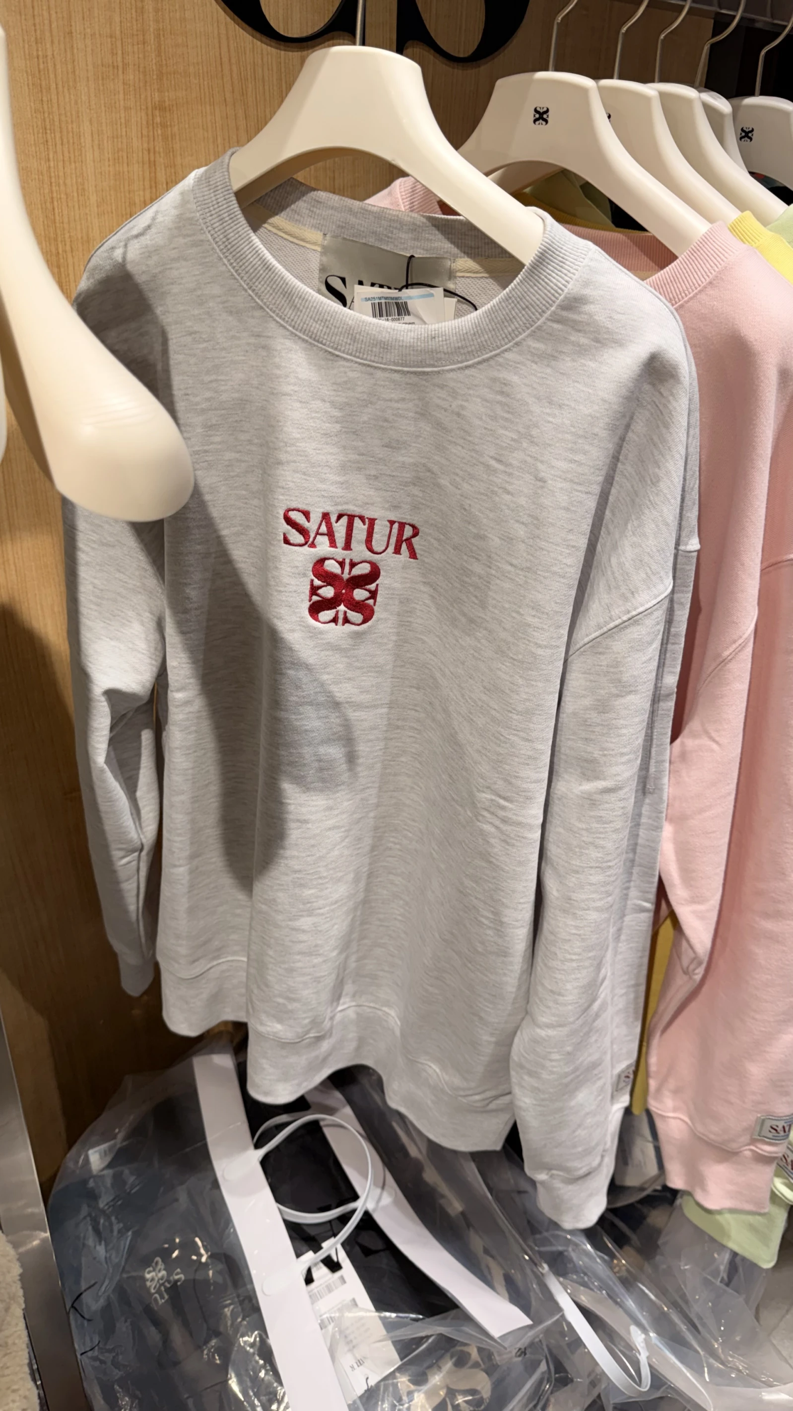 現貨Satur刺繡大學踢SA251MTM03 直播款 4色