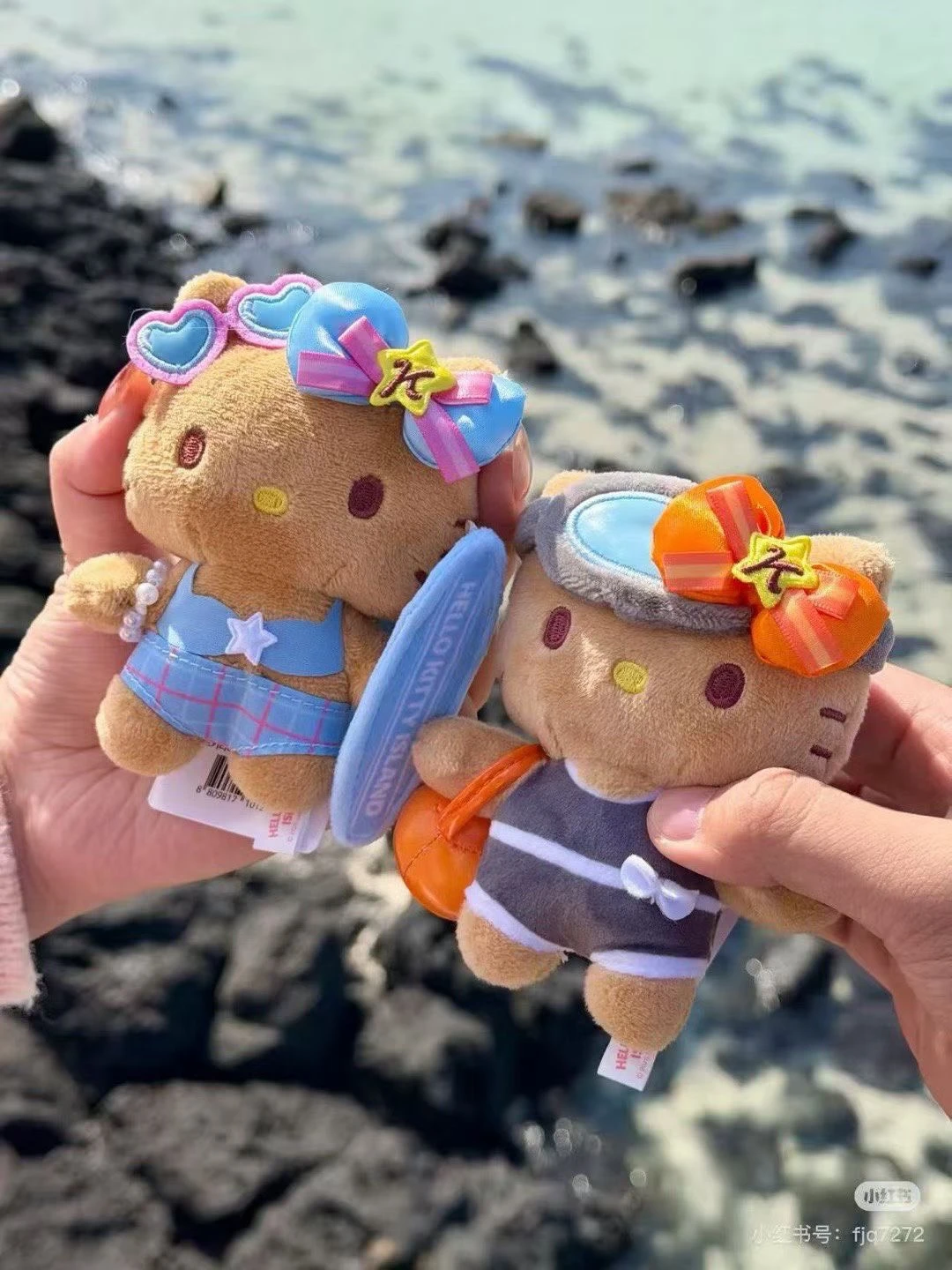 濟州島限定海女Kitty(灰色）