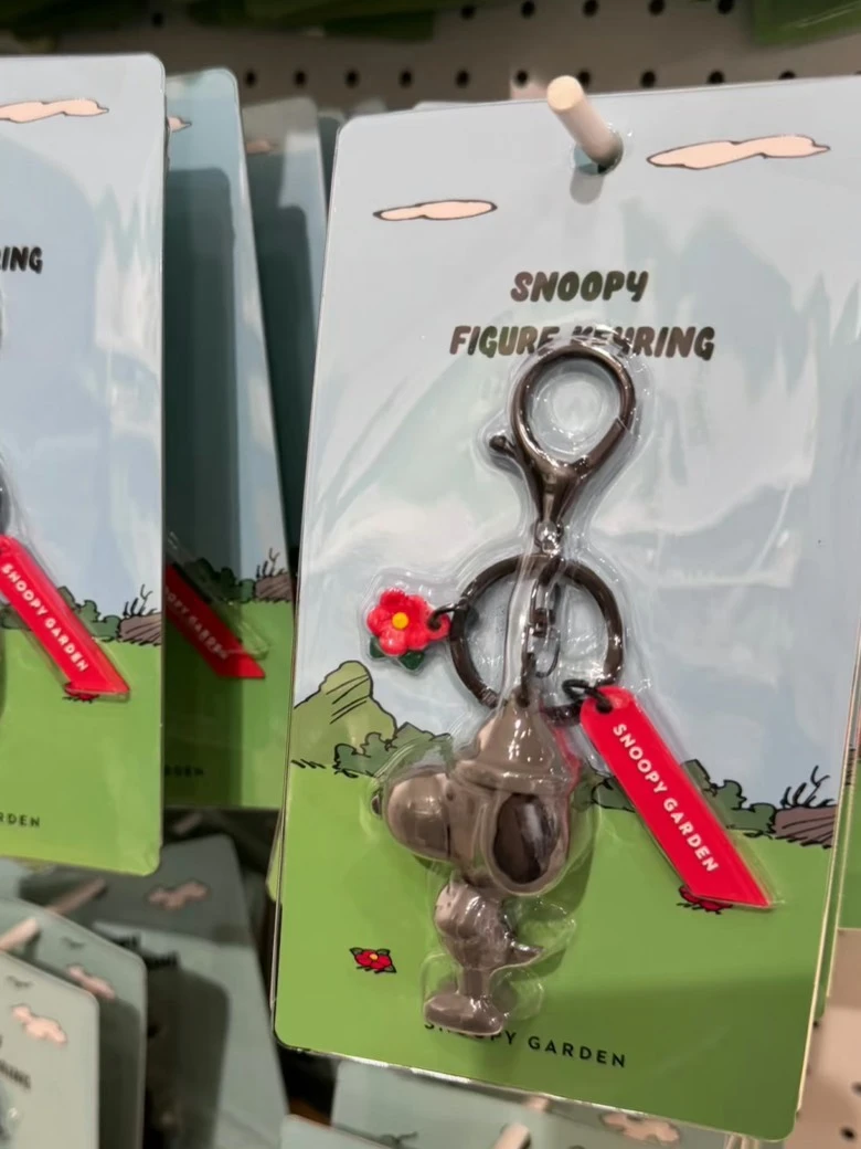 Snoopy濟州島立體鑰匙圈
