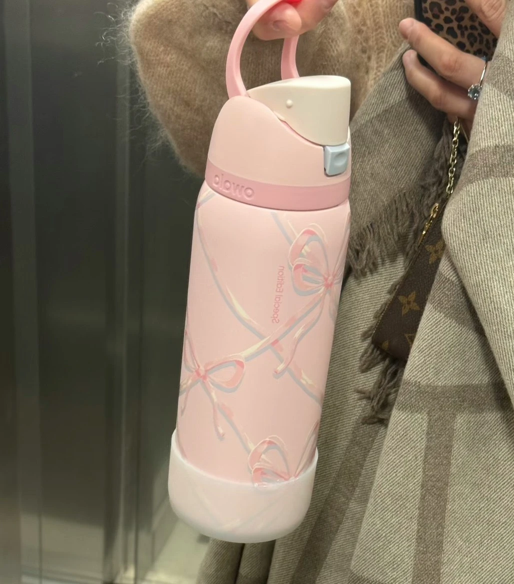 現貨Owala holiday限定粉色蝴蝶結32oz