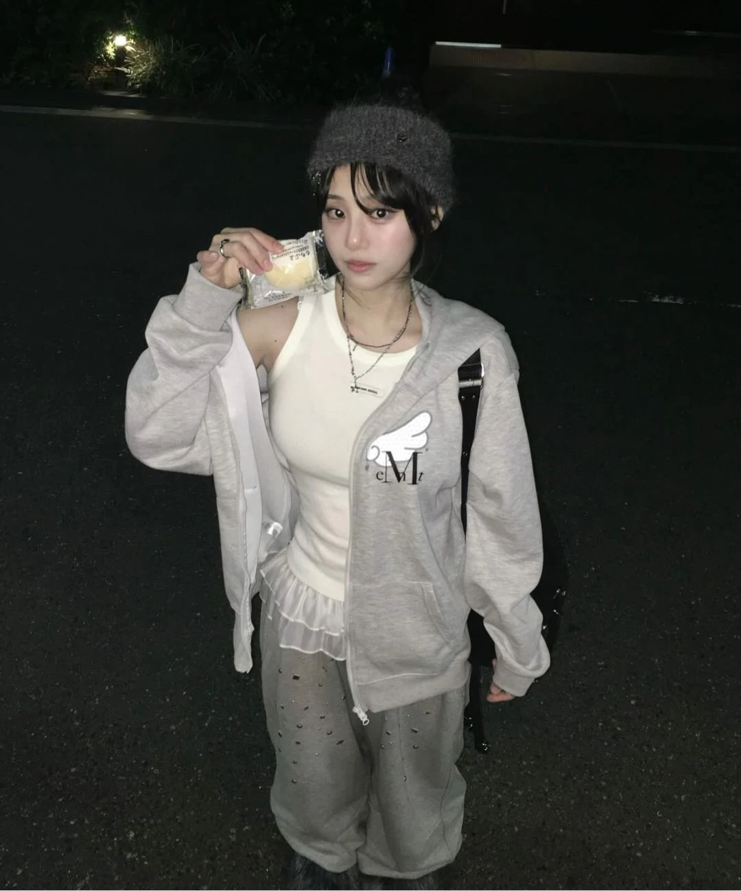 Mucent Sylph Dot Angel 男女通用連帽衫 SYLPH DOT ANGEL HOOD ZIP-UP UNISEX