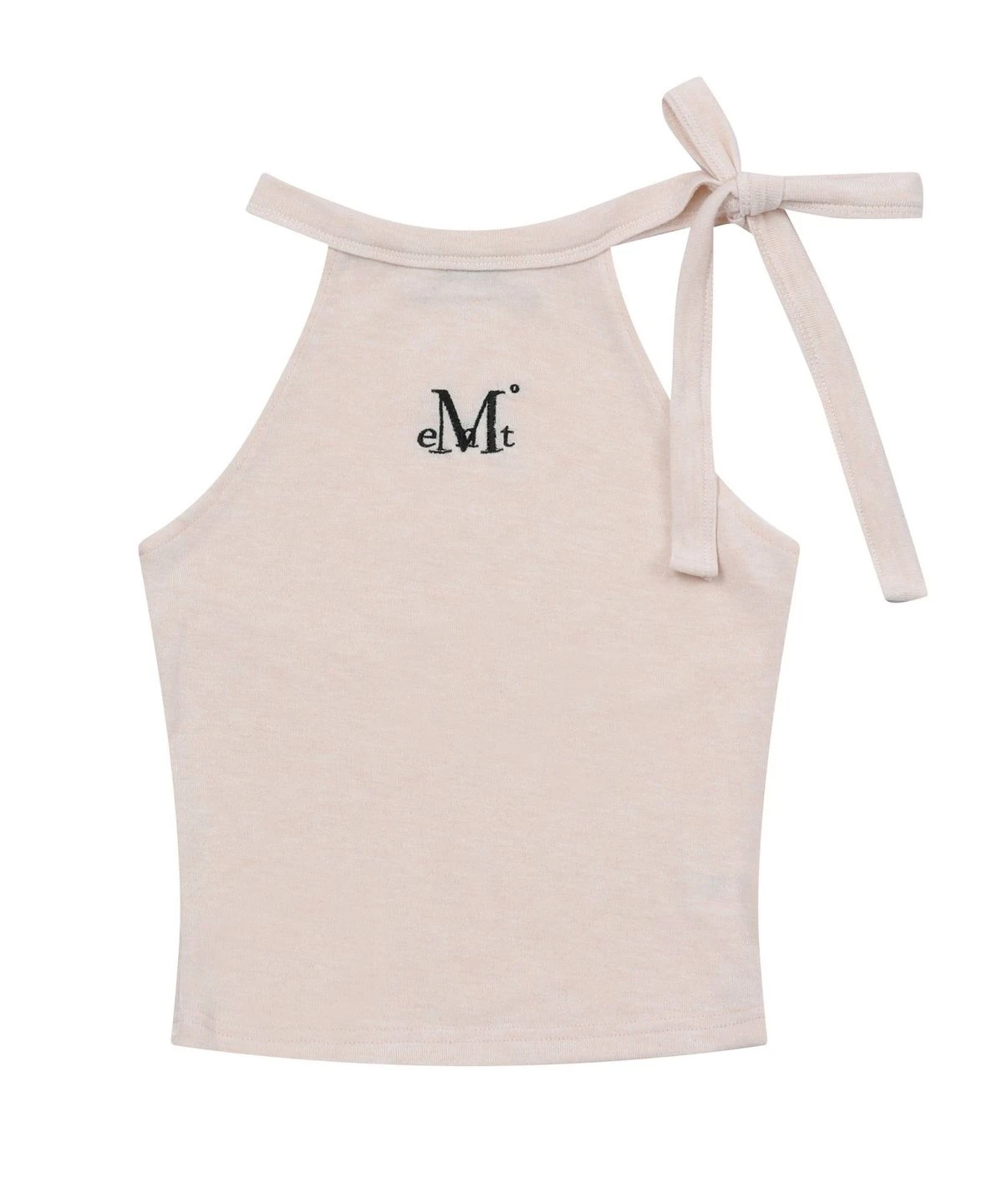 Mucent 蝴蝶結緞帶吊帶無袖上衣BOWZUP RIBBON CROP SLEEVELESS (5COLOR)