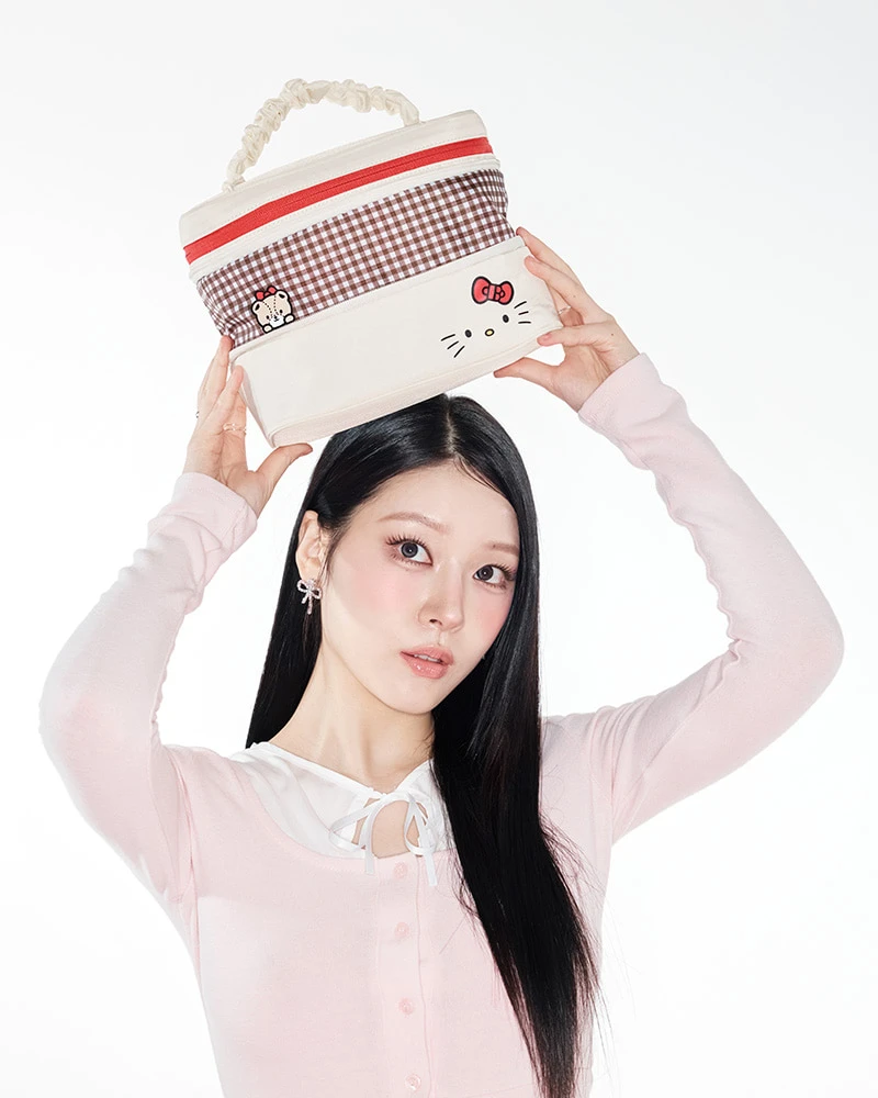 Hello Kitty X BRANDEN 化妝包（2色）