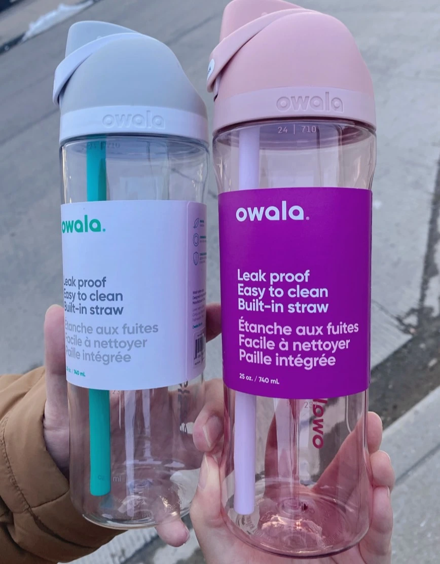 現貨Owala FreeSip Clear Tritan 透明運動水杯25oz