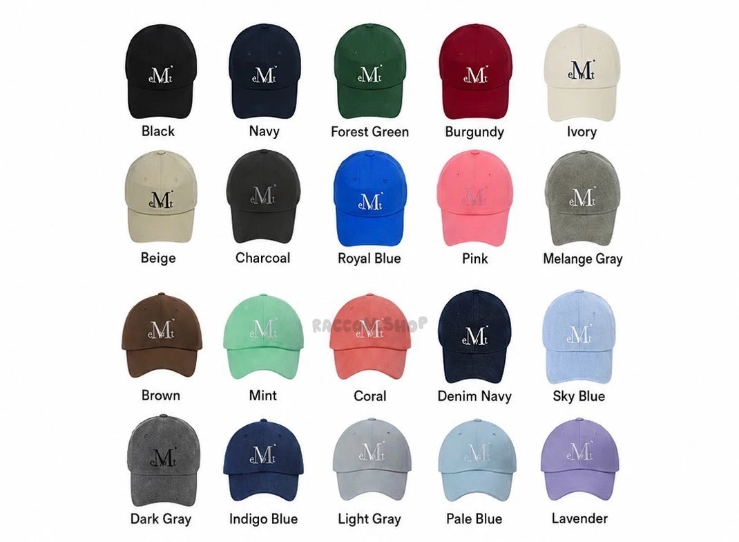 MUCENT Signature Ball Cap｜40 Colors part I