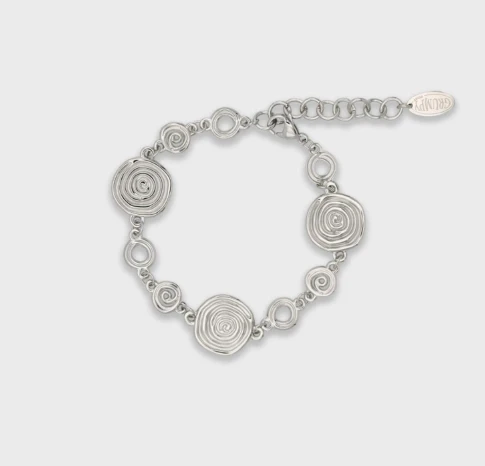 Grumpy Stuff Spiral Bloom Bracelet