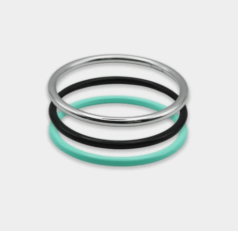 Grumpy Stuff Mint Trace Bangle Set