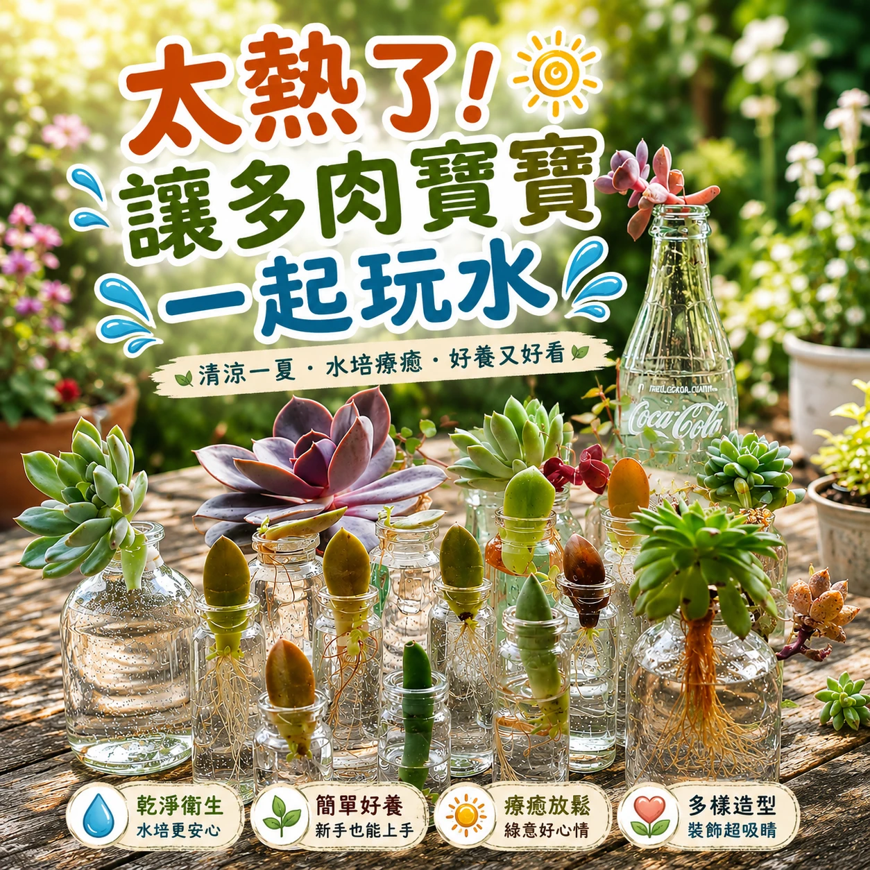 水培多肉植物方法及技巧
