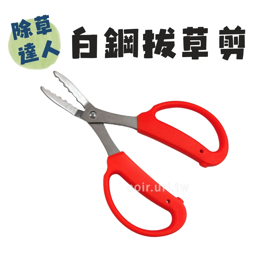 除草達人 白鋼拔草剪 蟹鉗夾 除草夾去刺去葉夾