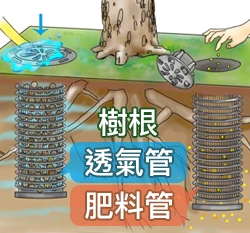 2英吋樹根透氣管.酸素管空氣柱(含蓋子)