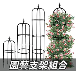 園藝支架組合 玫瑰花架月季鐵線蓮攀爬架