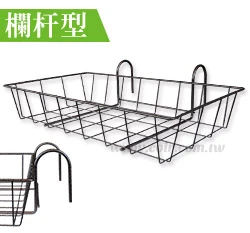 1尺8(54cm)育苗盤專用陽台架-花架欄杆型