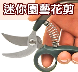迷你園藝剪 修枝剪 花剪 彎剪
