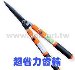 齒輪省力鋁合金樹剪、籬笆剪(61~82cm伸縮型)-鷹嘴