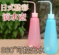 日式粉彩滴水壺(澆水瓶.洗滌瓶澆水壺)480ml