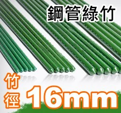 16mm鋼管綠竹(內塞型)-單支
