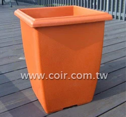 42cm正四方加高花盆 高52cm