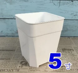 加高透氣四方盆「5寸」