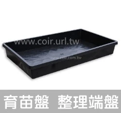 一般育苗盤(多用途整理端盤.整理盤)黑色-單入