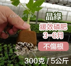 晶綠微粒長效肥(5-28-0-17)緩釋磷肥 育苗開根 促進開花 玫瑰肥