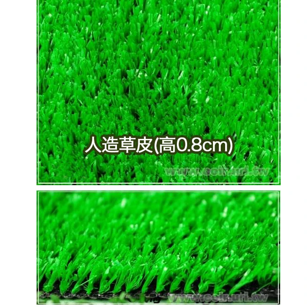 ☆人工草皮高0.8cm(寬100cm)青綠色