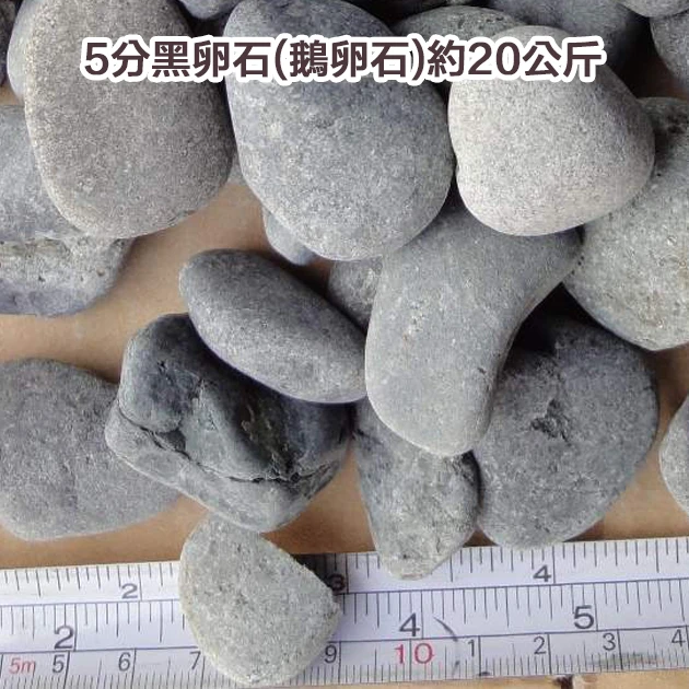 5分黑卵石(鵝卵石)約20公斤