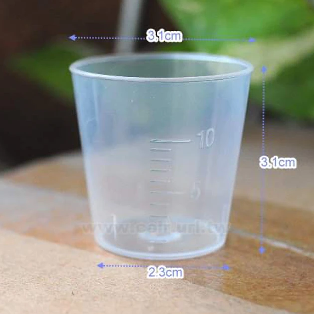 塑膠量杯(10ml)5個/組
