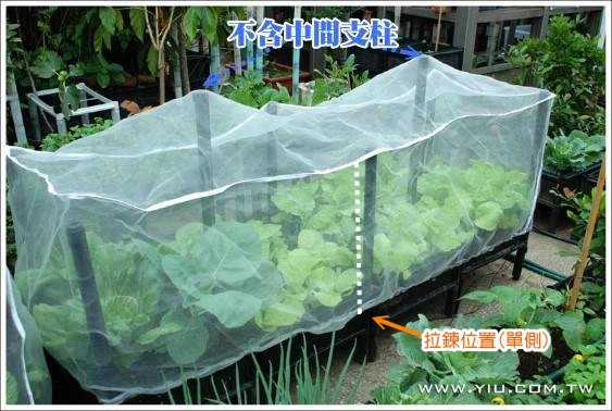【栽培箱配件】八連通專用防蟲網(拉鍊款)(不含配件)