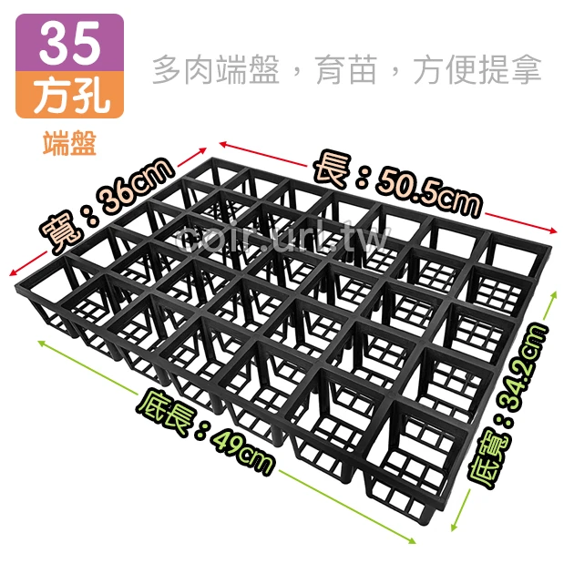 35方孔端盤 35孔整理盤花盆端盤