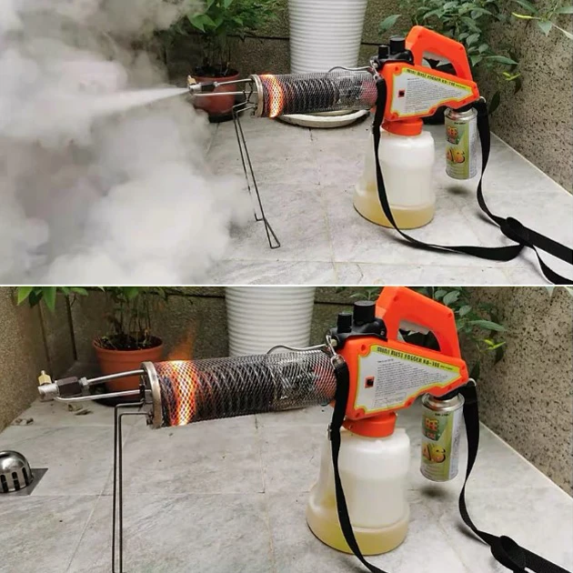 ☆韓國防蚊噴霧機KB-100殺蚊滅蚊小黑蚊除蟲殺菌流感霧化機(超大煙霧量/可添加環境用藥)