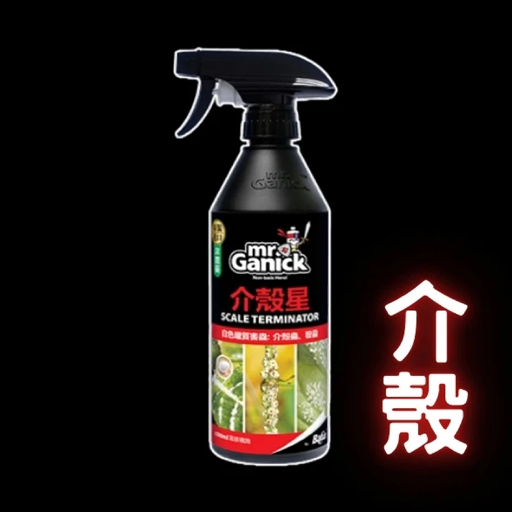 Mr. Ganick 介殼星 免稀釋噴霧瓶 介殼蟲粉蝨