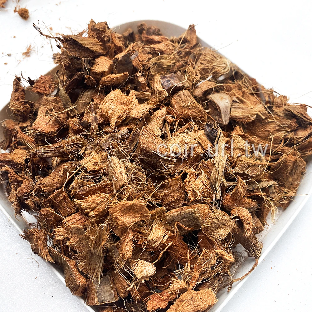 根呼吸-椰塊Coconut husk pieces 1公升 椰殼塊