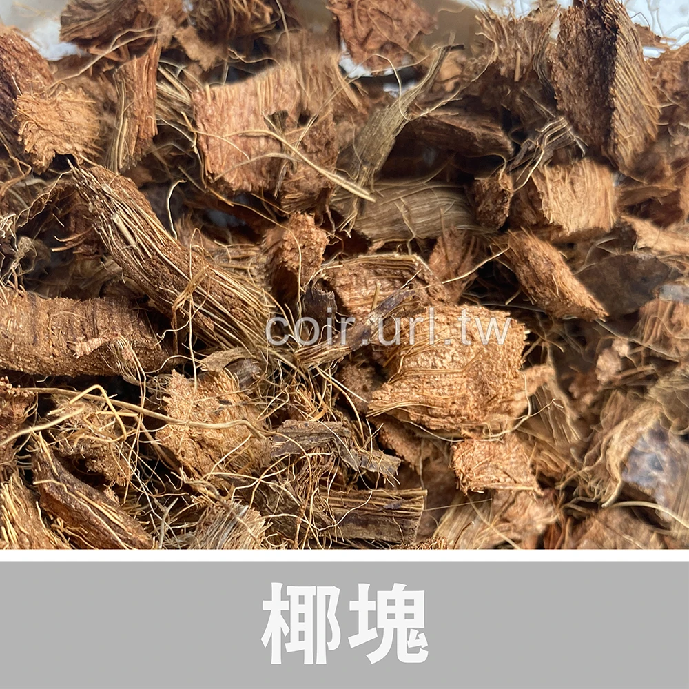 根呼吸-椰塊Coconut husk pieces 1公升 椰殼塊