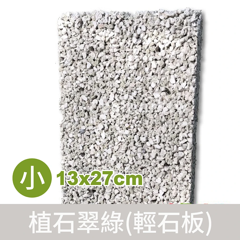 植石翠綠(輕石板)4寸(小)13x27cm 取代蛇木板