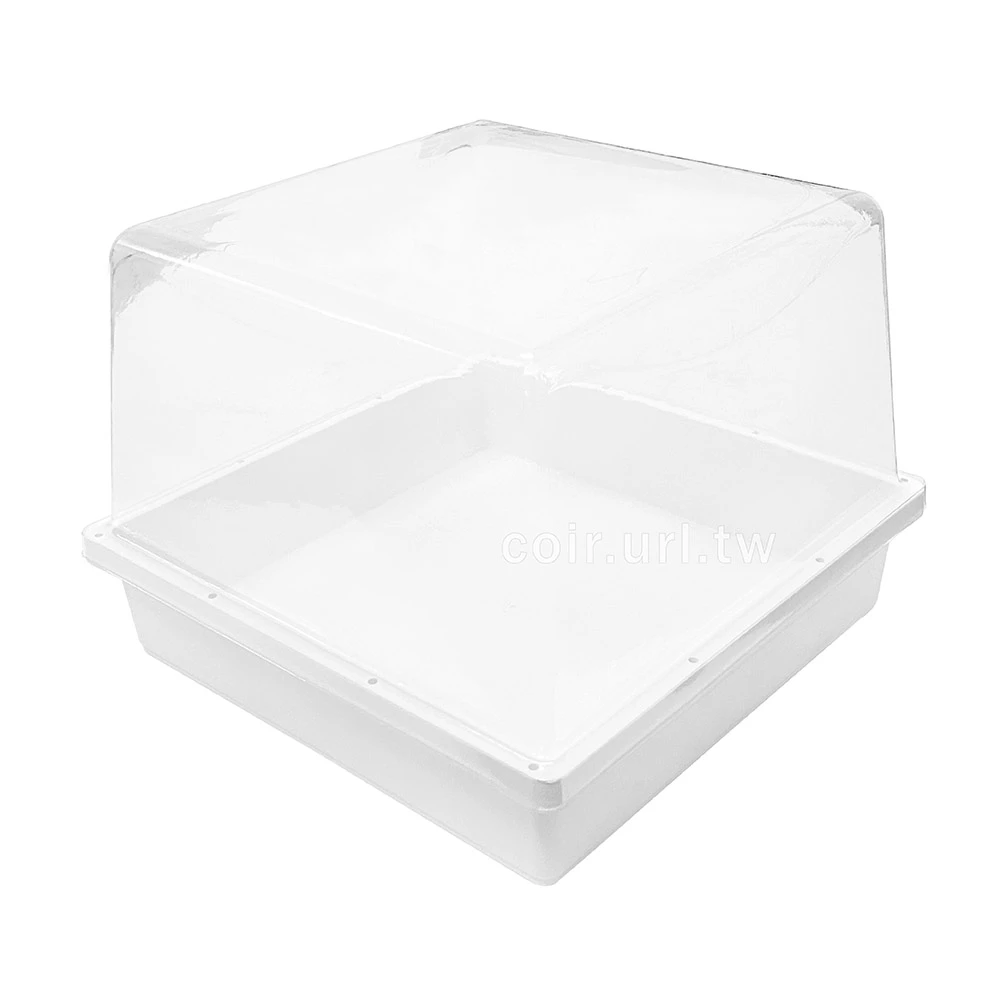 方型悶箱蓋30x30cm（育苗盤專用透明蓋）