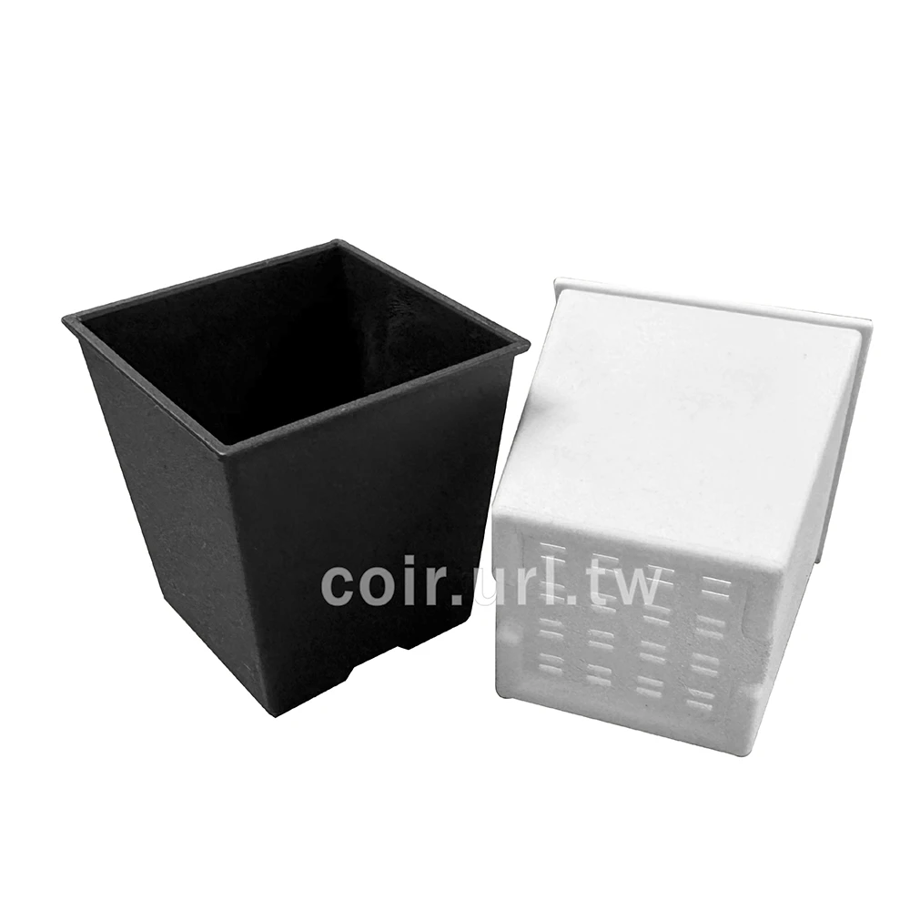 2寸方型栽培盆(加厚)
