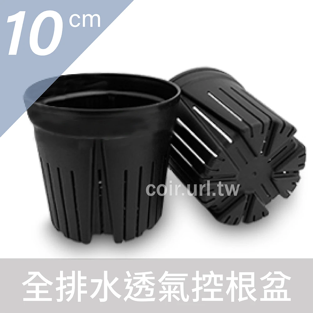 10cm全排水透氣控根盆(水耕盆.蘭花盆.蕨類.食蟲)