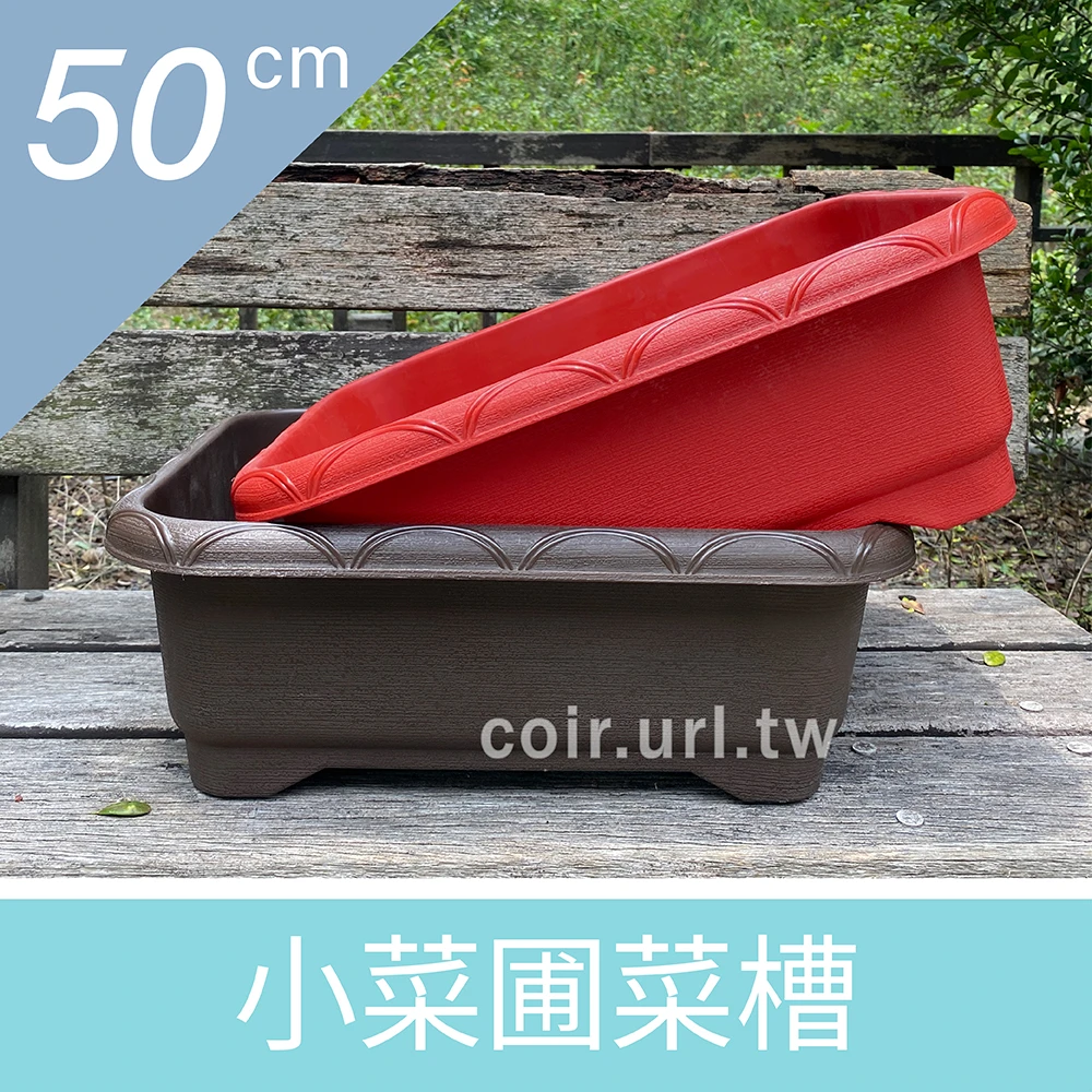50cm小菜圃菜槽 陽台蔬菜盆