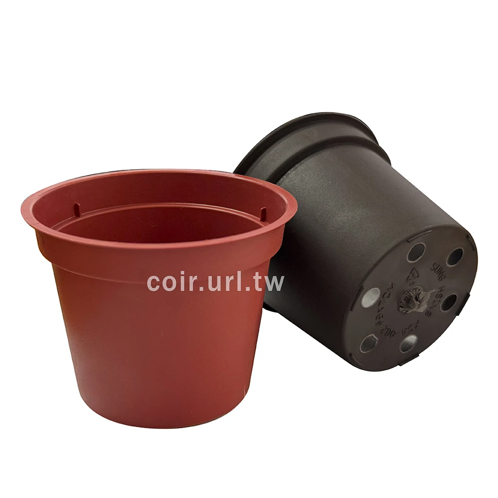 3寸(9cm)栽培盆(磚紅色)