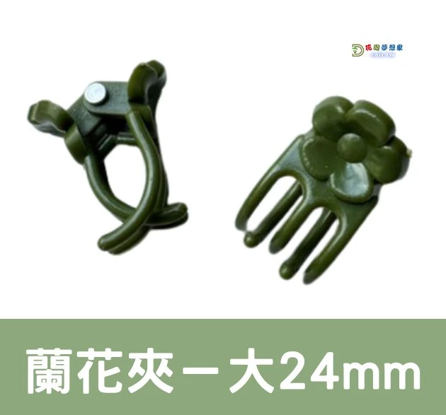 台灣製蘭花夾－大24mm(花梗固定夾)