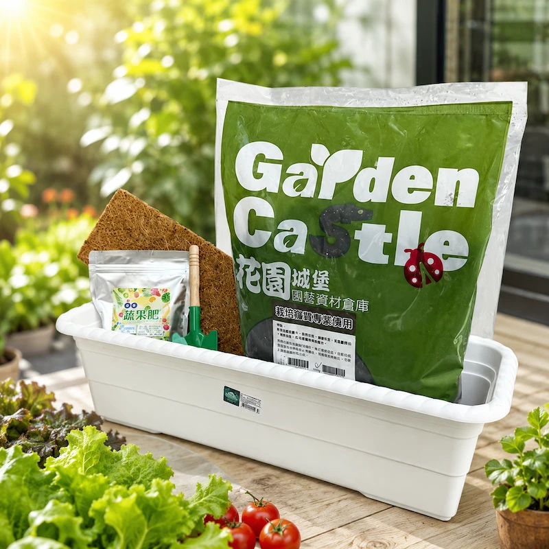 🥬 第一次種菜就成功！空心菜栽培組合｜30天輕鬆收成