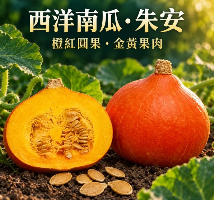 西洋南瓜「朱安」種子