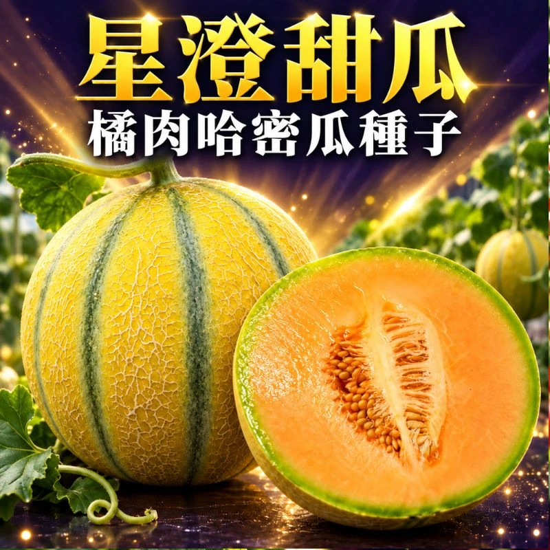 星澄甜瓜 柑仔糖洋香瓜 哈密瓜 種子