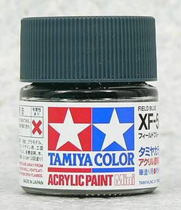 出清特賣 TAMIYA 田宮 水性 XF-50 消光 原野藍 Field Blue 10ml