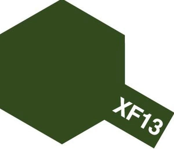 出清特賣 TAMIYA 田宮 水性 XF-13 消光 濃綠 J.A. Green 10ml