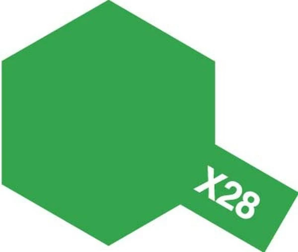 出清特賣 TAMIYA 田宮 水性 X-28 亮光 公園綠 Park Green 10ml