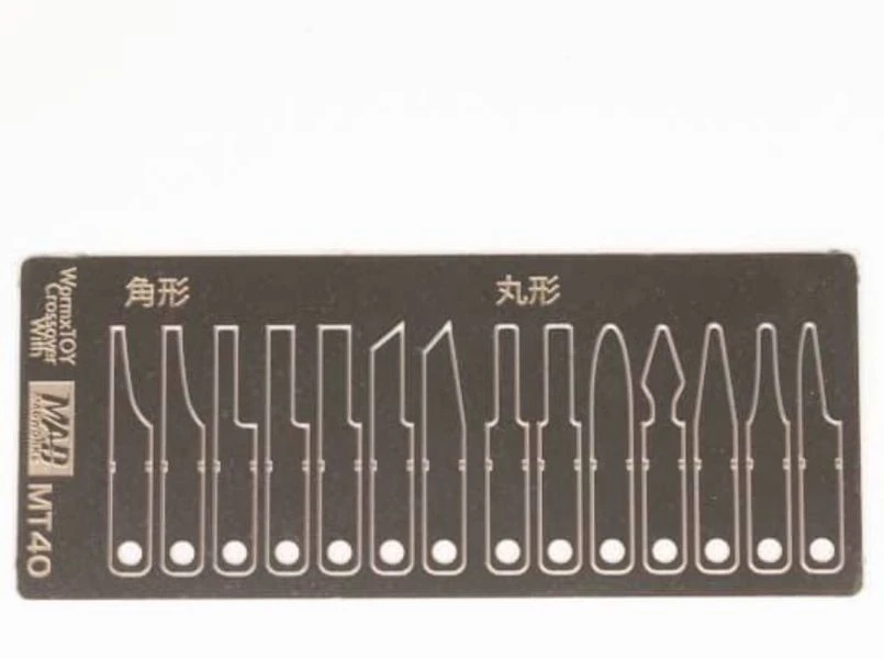 MADWORKS MT-40 抹刀蝕刻片