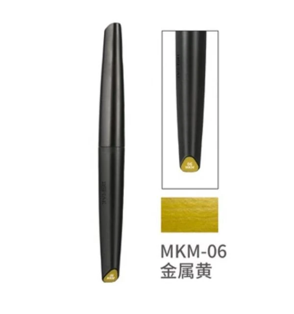 DSPIAE 迪斯派 MKM-06 水性軟頭麥克筆 馬克筆 金屬黃